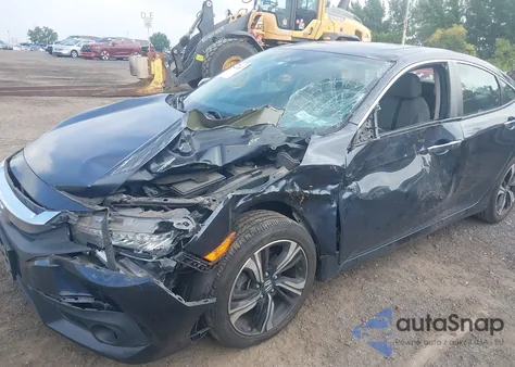 2017 Honda Civic Touring from USA, damaged, VIN 2HGFC1F99HH640570